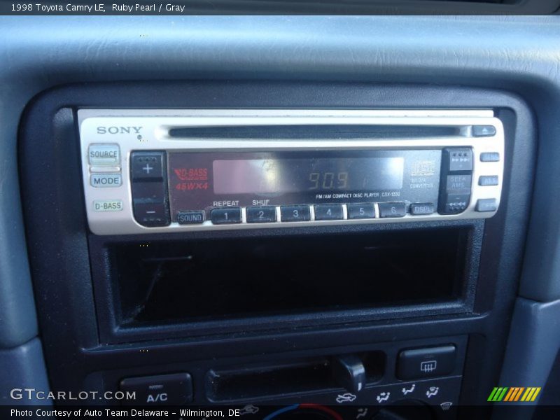Ruby Pearl / Gray 1998 Toyota Camry LE