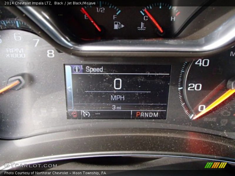 Black / Jet Black/Mojave 2014 Chevrolet Impala LTZ