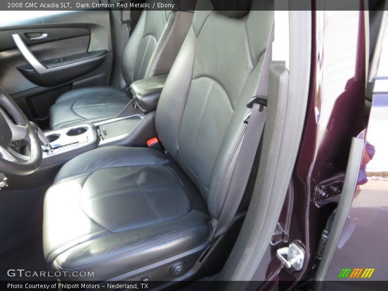 Dark Crimson Red Metallic / Ebony 2008 GMC Acadia SLT