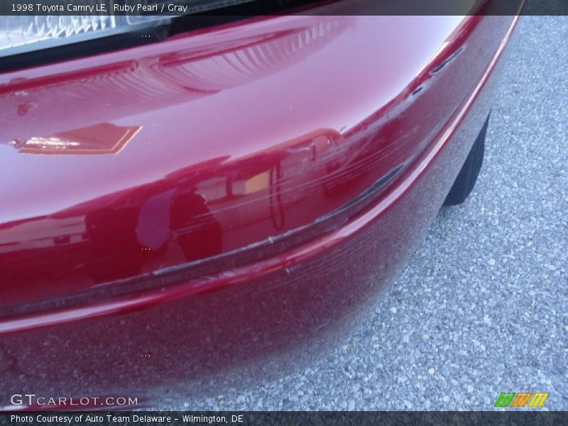 Ruby Pearl / Gray 1998 Toyota Camry LE