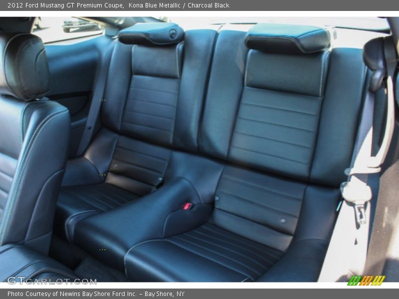 Rear Seat of 2012 Mustang GT Premium Coupe