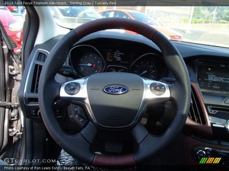  2014 Focus Titanium Hatchback Steering Wheel