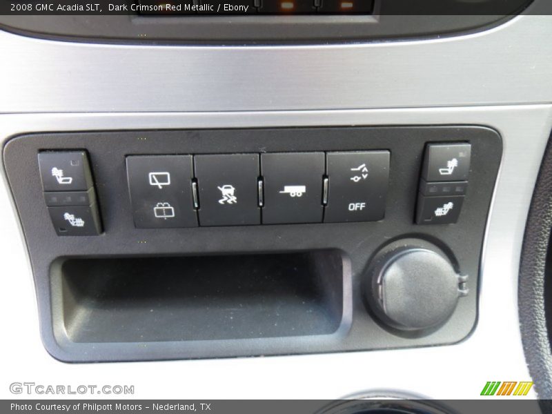 Dark Crimson Red Metallic / Ebony 2008 GMC Acadia SLT