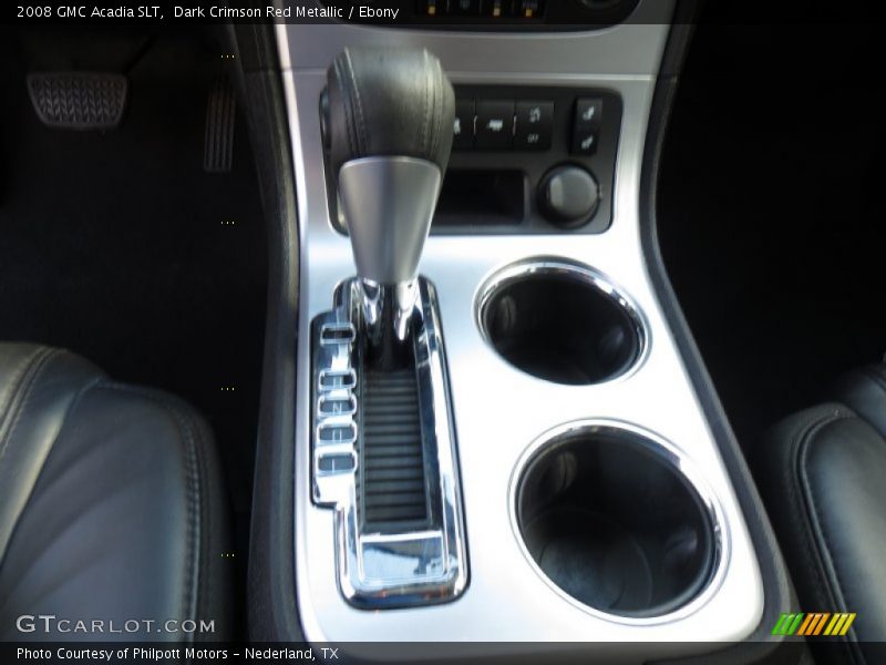 Dark Crimson Red Metallic / Ebony 2008 GMC Acadia SLT