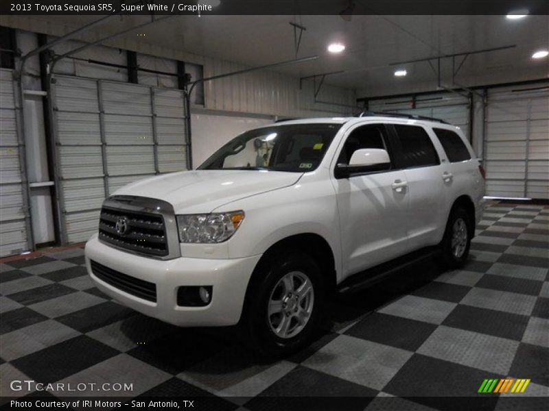Super White / Graphite 2013 Toyota Sequoia SR5
