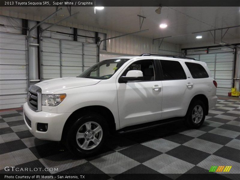 Super White / Graphite 2013 Toyota Sequoia SR5