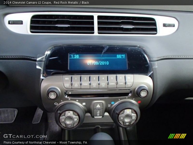 Red Rock Metallic / Black 2014 Chevrolet Camaro LS Coupe