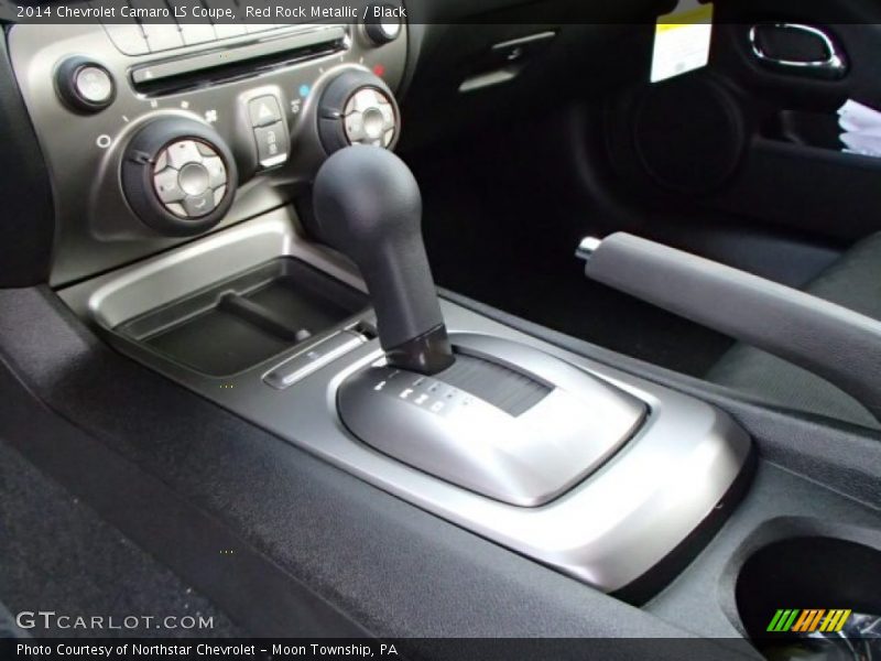 Red Rock Metallic / Black 2014 Chevrolet Camaro LS Coupe