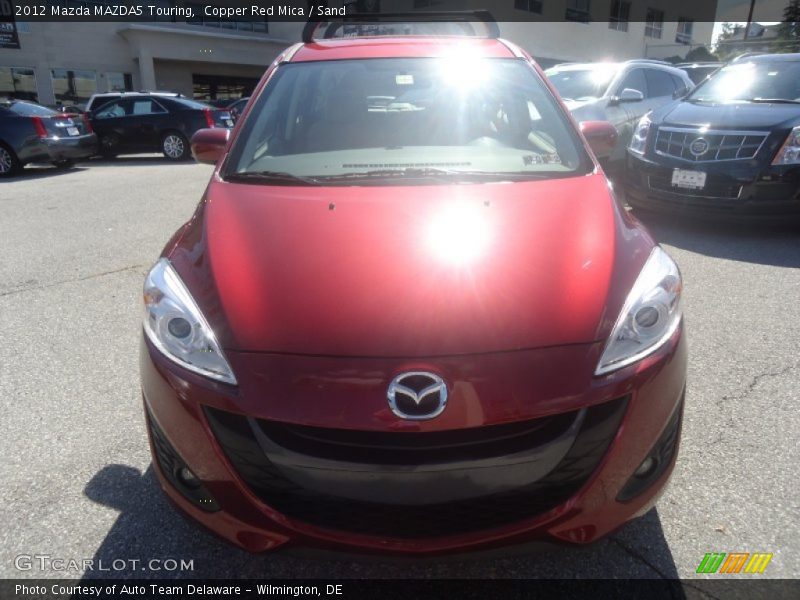 Copper Red Mica / Sand 2012 Mazda MAZDA5 Touring