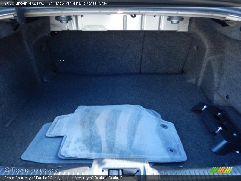 Brilliant Silver Metallic / Steel Gray 2010 Lincoln MKZ FWD