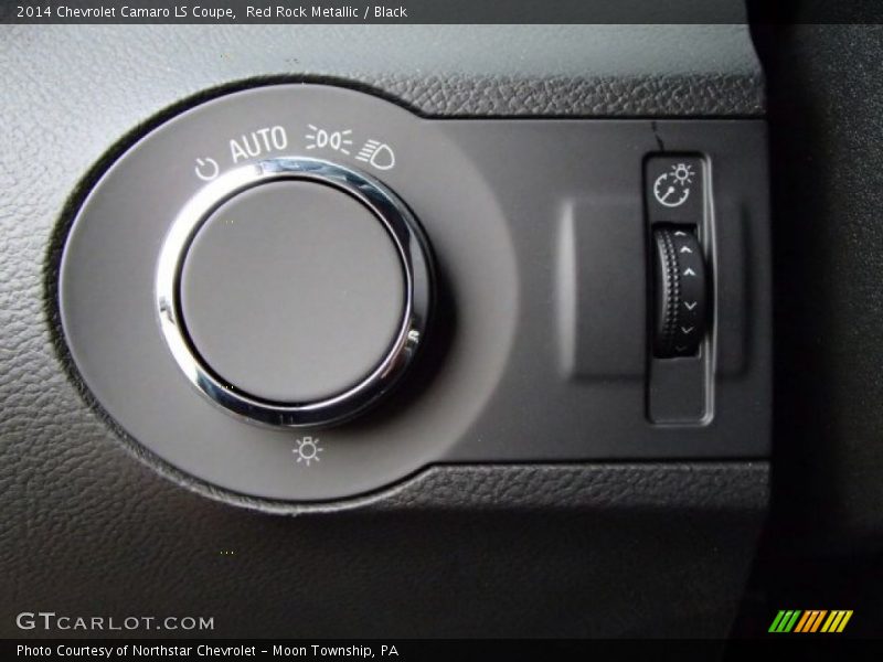 Red Rock Metallic / Black 2014 Chevrolet Camaro LS Coupe