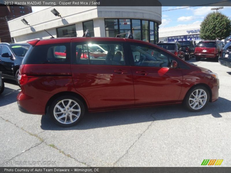 Copper Red Mica / Sand 2012 Mazda MAZDA5 Touring