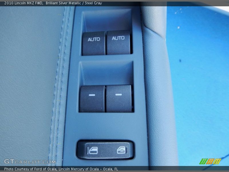 Brilliant Silver Metallic / Steel Gray 2010 Lincoln MKZ FWD