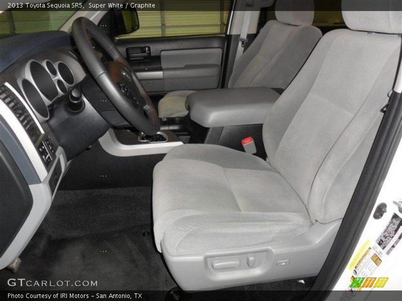 Super White / Graphite 2013 Toyota Sequoia SR5