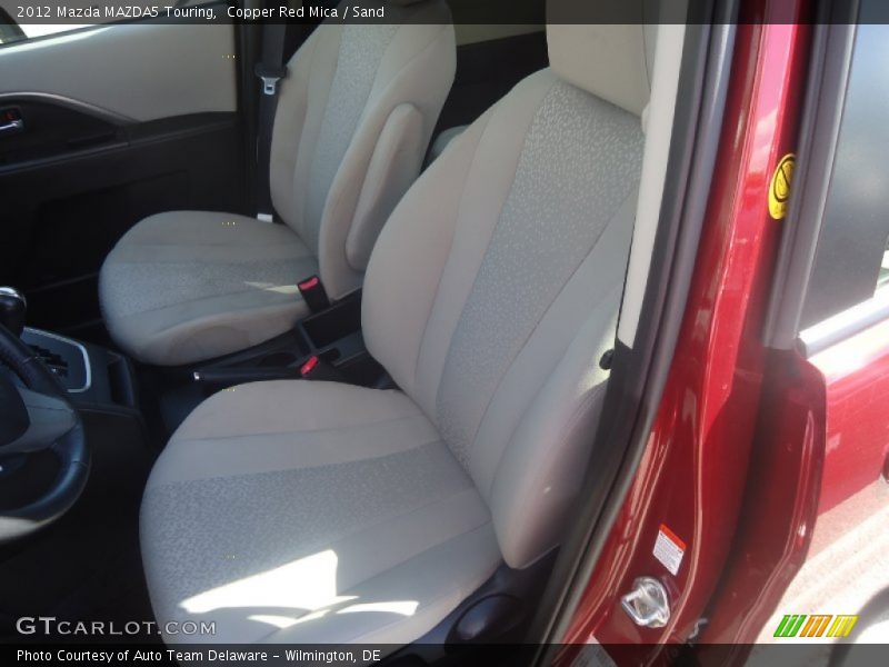 Copper Red Mica / Sand 2012 Mazda MAZDA5 Touring