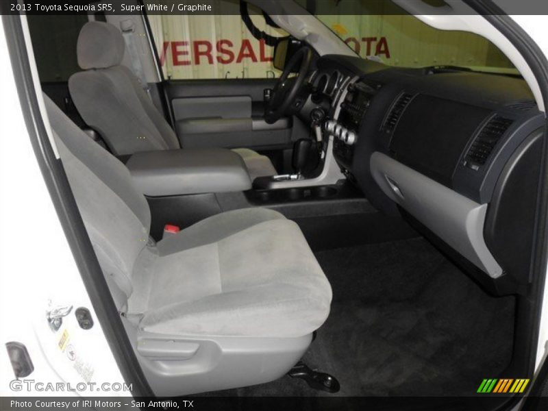 Super White / Graphite 2013 Toyota Sequoia SR5