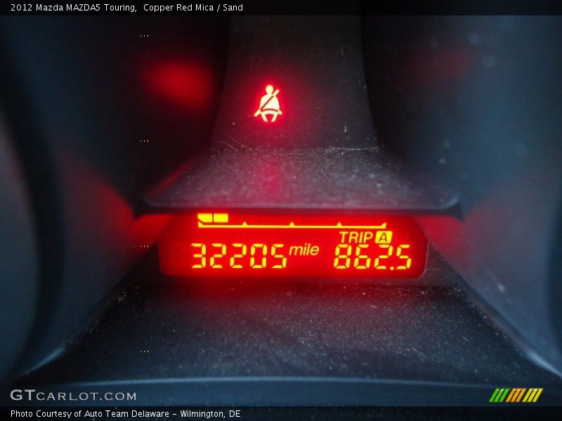 Copper Red Mica / Sand 2012 Mazda MAZDA5 Touring