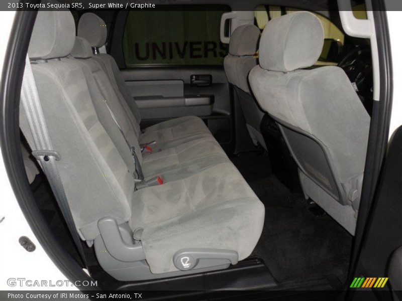 Super White / Graphite 2013 Toyota Sequoia SR5