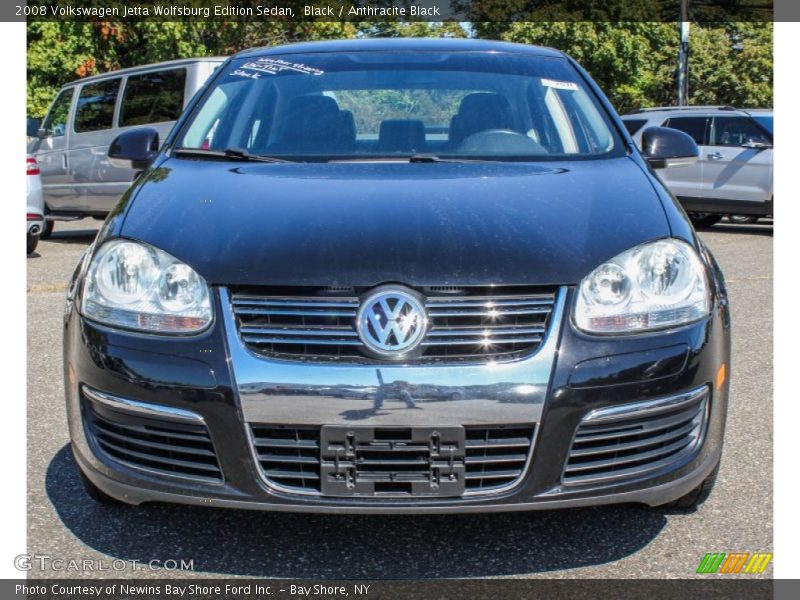 Black / Anthracite Black 2008 Volkswagen Jetta Wolfsburg Edition Sedan