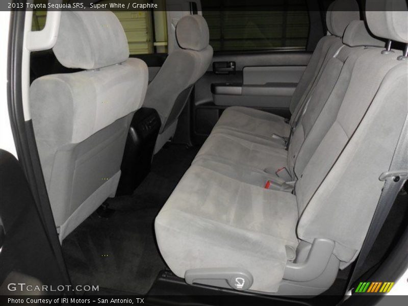 Super White / Graphite 2013 Toyota Sequoia SR5