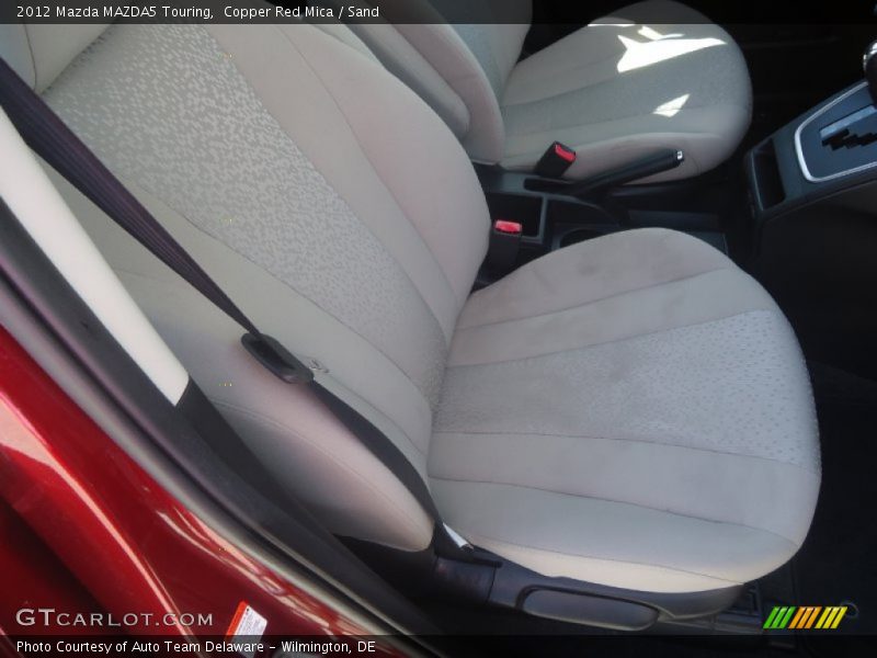 Copper Red Mica / Sand 2012 Mazda MAZDA5 Touring