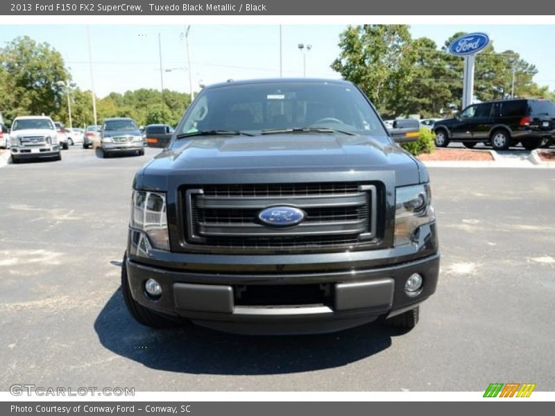 Tuxedo Black Metallic / Black 2013 Ford F150 FX2 SuperCrew