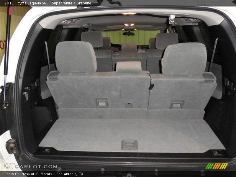 Super White / Graphite 2013 Toyota Sequoia SR5