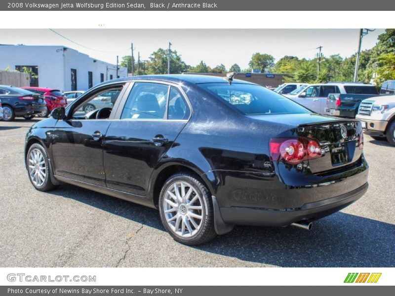 Black / Anthracite Black 2008 Volkswagen Jetta Wolfsburg Edition Sedan