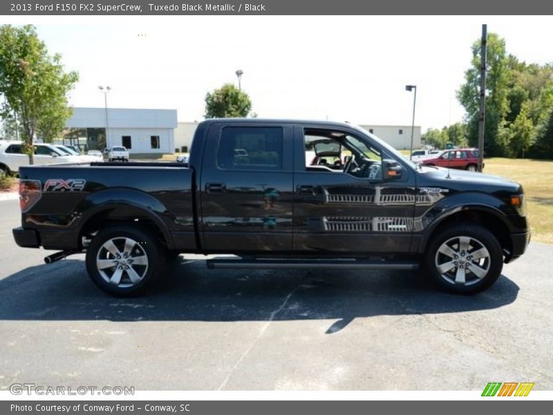 Tuxedo Black Metallic / Black 2013 Ford F150 FX2 SuperCrew