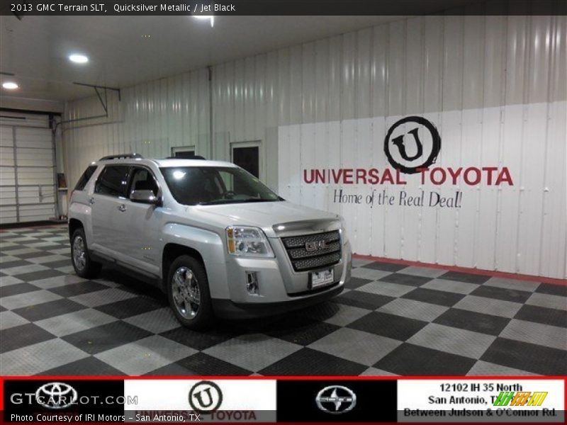 Quicksilver Metallic / Jet Black 2013 GMC Terrain SLT