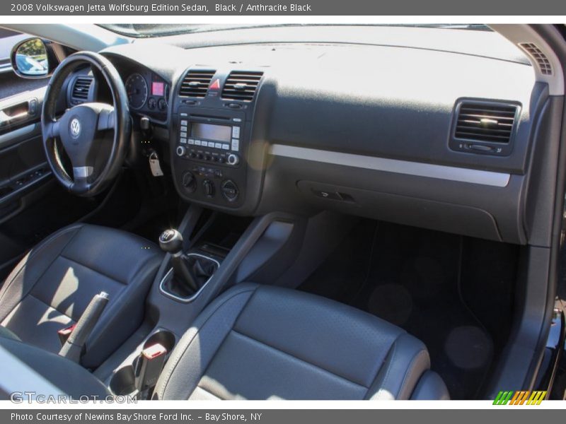 Black / Anthracite Black 2008 Volkswagen Jetta Wolfsburg Edition Sedan