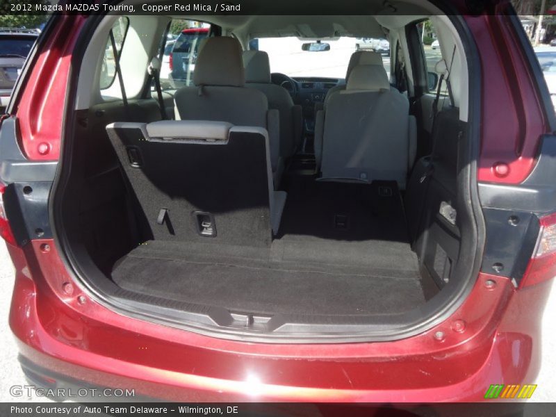 Copper Red Mica / Sand 2012 Mazda MAZDA5 Touring