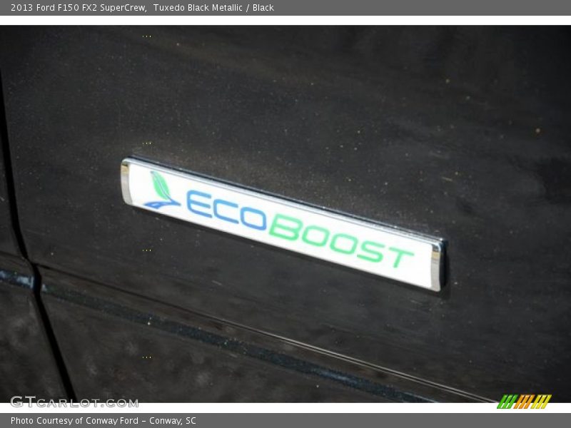 Tuxedo Black Metallic / Black 2013 Ford F150 FX2 SuperCrew
