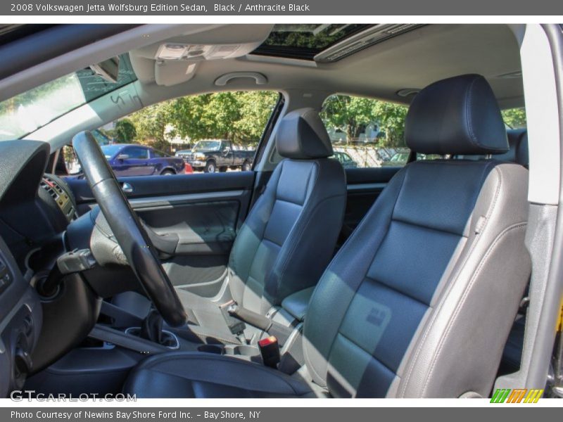 Black / Anthracite Black 2008 Volkswagen Jetta Wolfsburg Edition Sedan