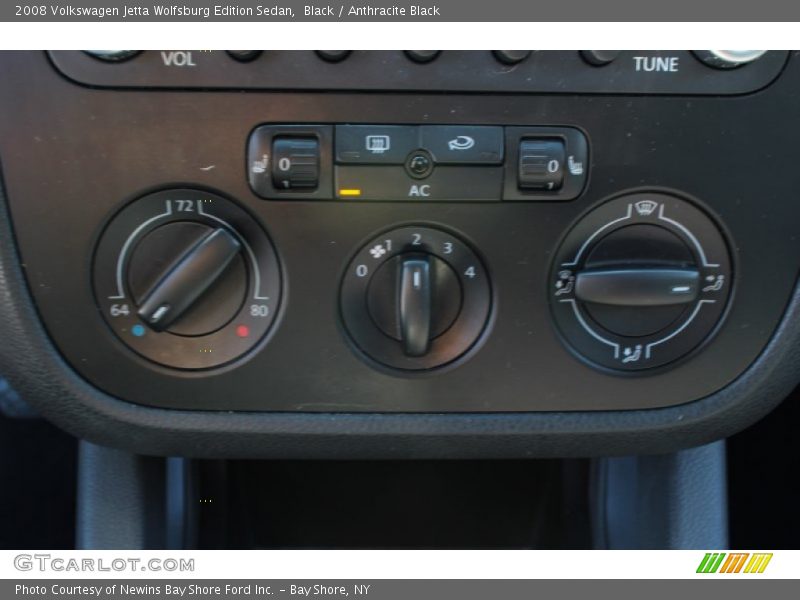 Black / Anthracite Black 2008 Volkswagen Jetta Wolfsburg Edition Sedan