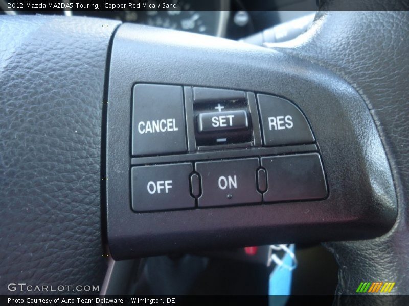 Copper Red Mica / Sand 2012 Mazda MAZDA5 Touring