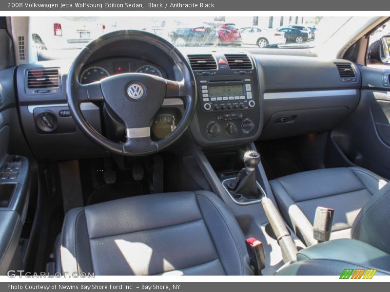 Black / Anthracite Black 2008 Volkswagen Jetta Wolfsburg Edition Sedan