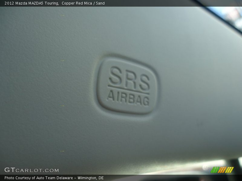 Copper Red Mica / Sand 2012 Mazda MAZDA5 Touring