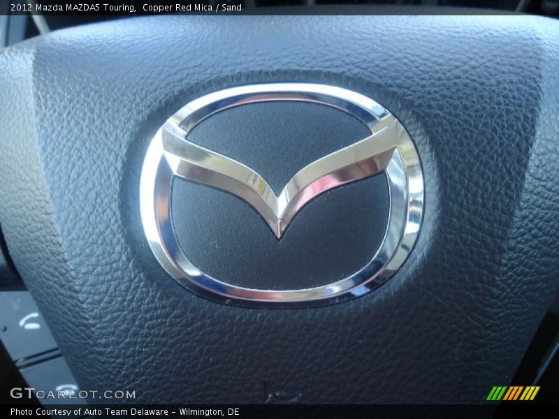 Copper Red Mica / Sand 2012 Mazda MAZDA5 Touring