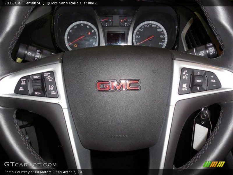 Quicksilver Metallic / Jet Black 2013 GMC Terrain SLT