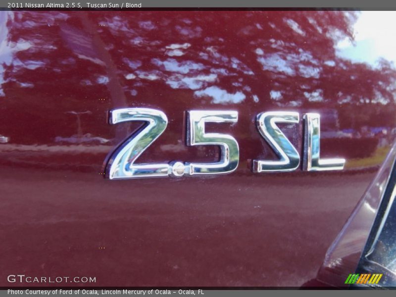 Tuscan Sun / Blond 2011 Nissan Altima 2.5 S