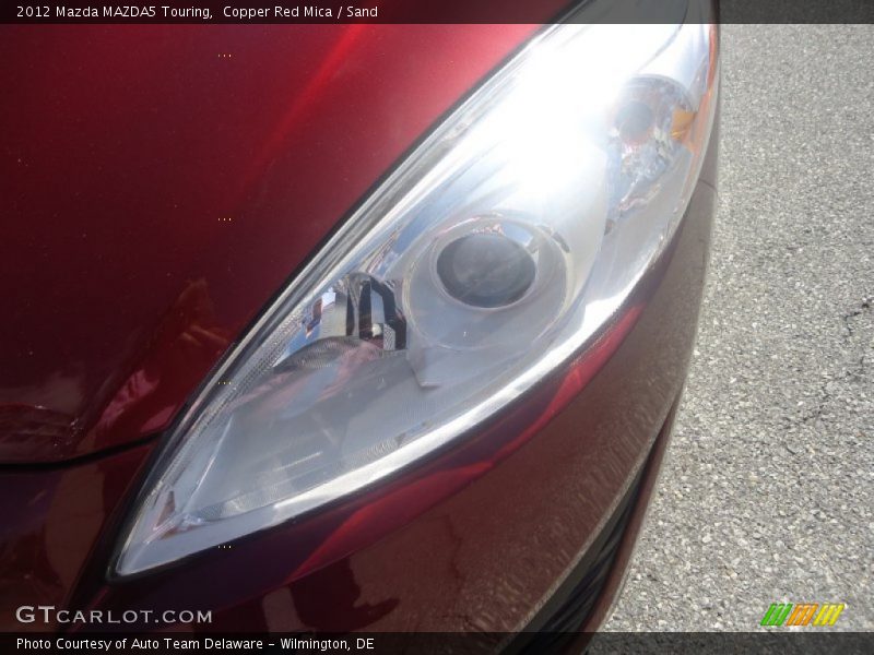 Copper Red Mica / Sand 2012 Mazda MAZDA5 Touring