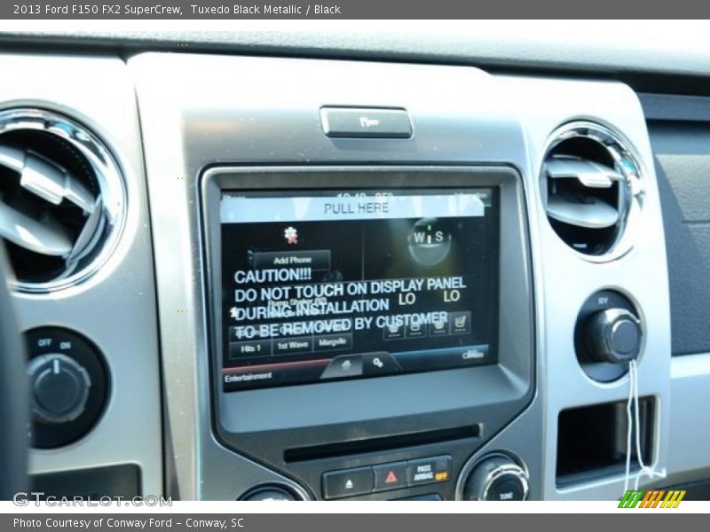 Tuxedo Black Metallic / Black 2013 Ford F150 FX2 SuperCrew