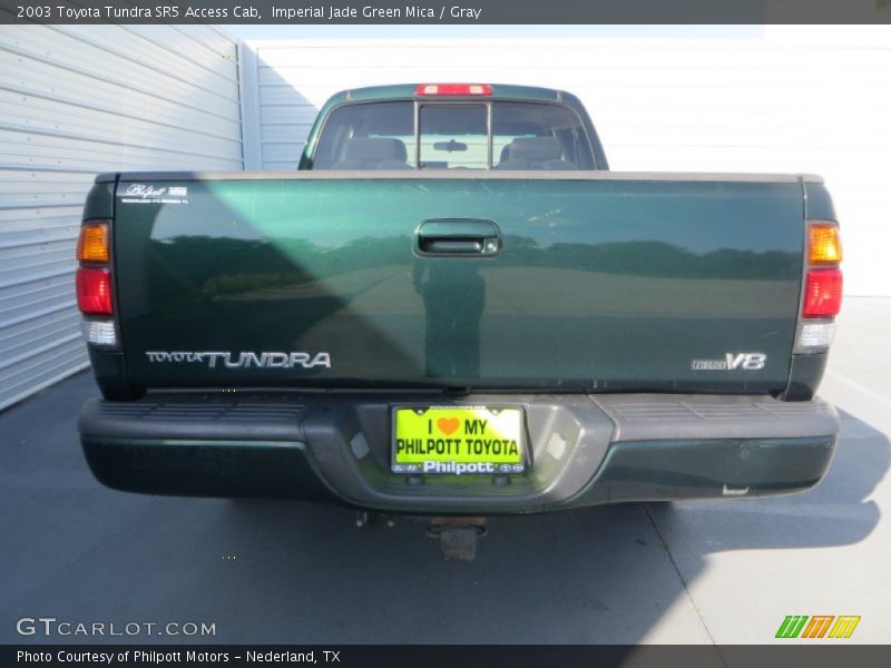 Imperial Jade Green Mica / Gray 2003 Toyota Tundra SR5 Access Cab