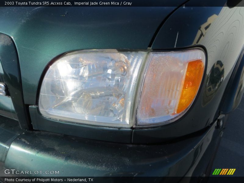 Imperial Jade Green Mica / Gray 2003 Toyota Tundra SR5 Access Cab