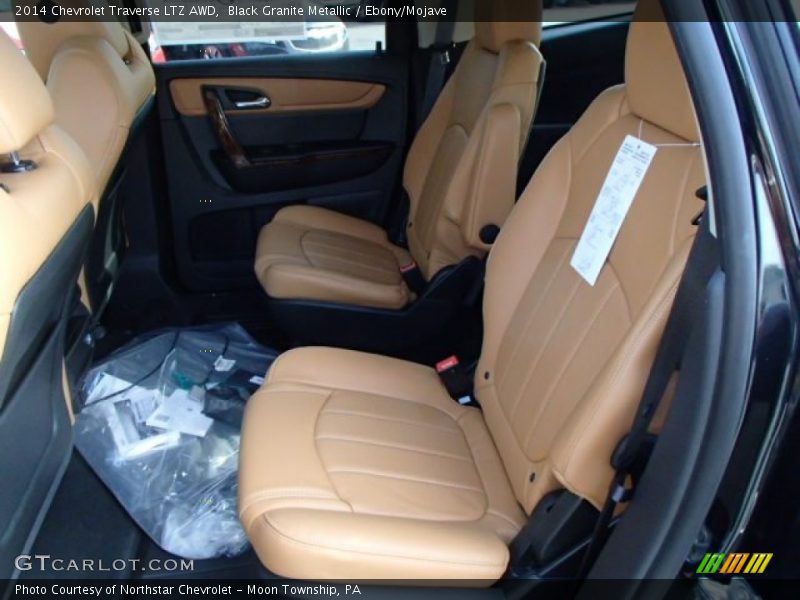 Rear Seat of 2014 Traverse LTZ AWD