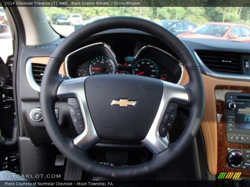 2014 Traverse LTZ AWD Steering Wheel