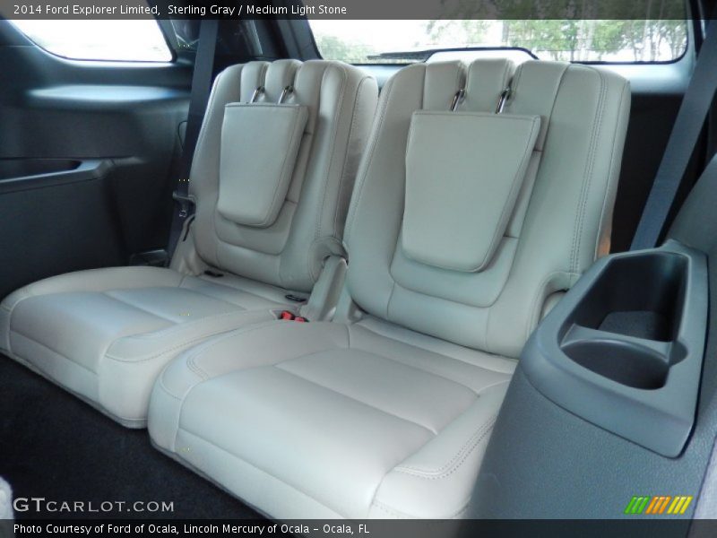Sterling Gray / Medium Light Stone 2014 Ford Explorer Limited
