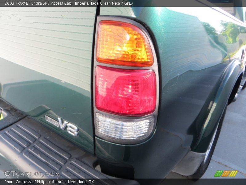 Imperial Jade Green Mica / Gray 2003 Toyota Tundra SR5 Access Cab