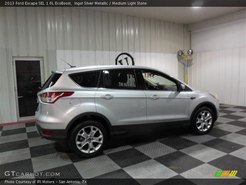 Ingot Silver Metallic / Medium Light Stone 2013 Ford Escape SEL 1.6L EcoBoost